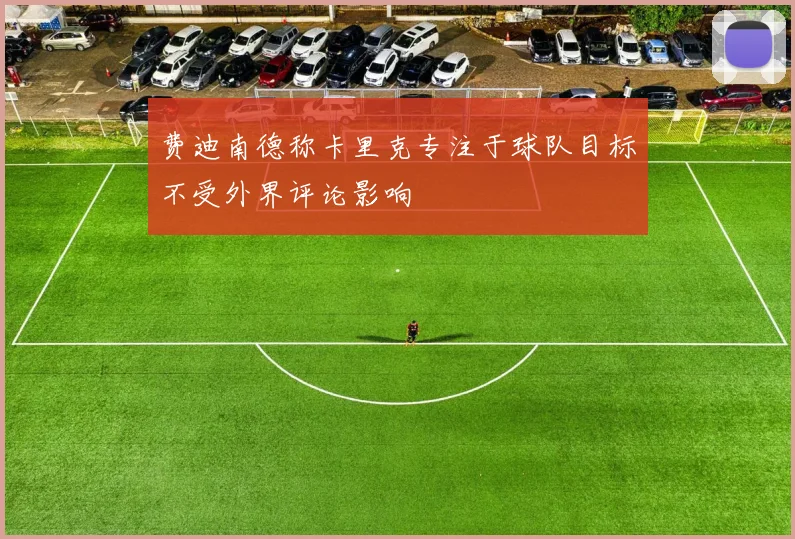 费迪南德称卡里克专注于球队目标不受外界评论影响